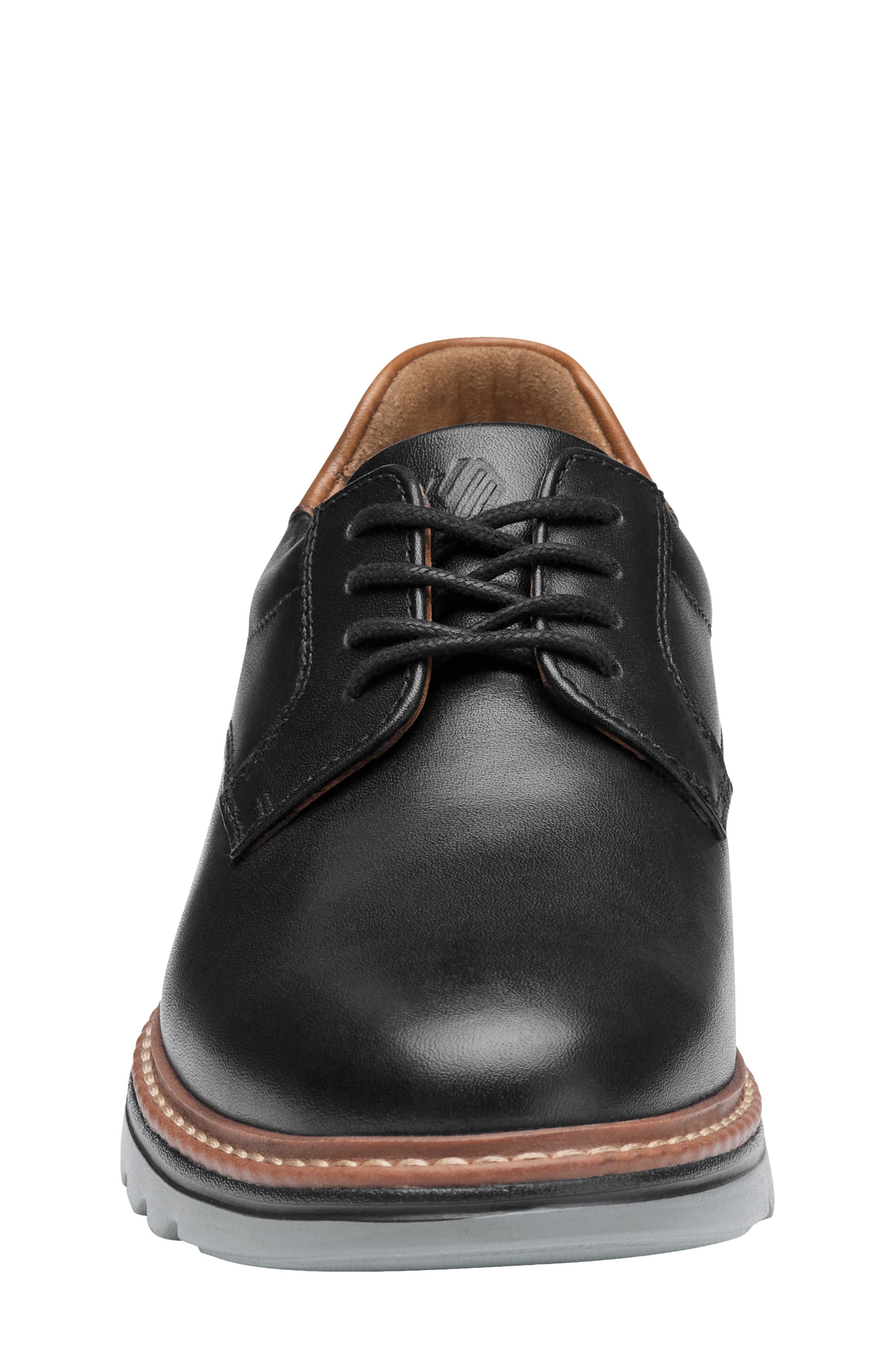 Kids' Braxton Oxford, Alternate, color, BLACK FULL GRAIN