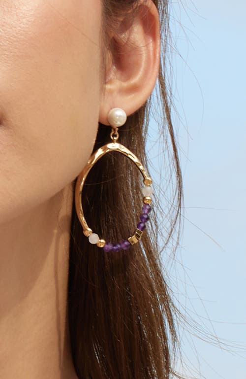 Rc Retro Chic Poseidon Earrings In Gold