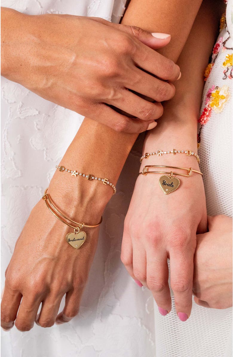 Alex and Ani Bride Tennis Chain Bracelet, Alternate, color,