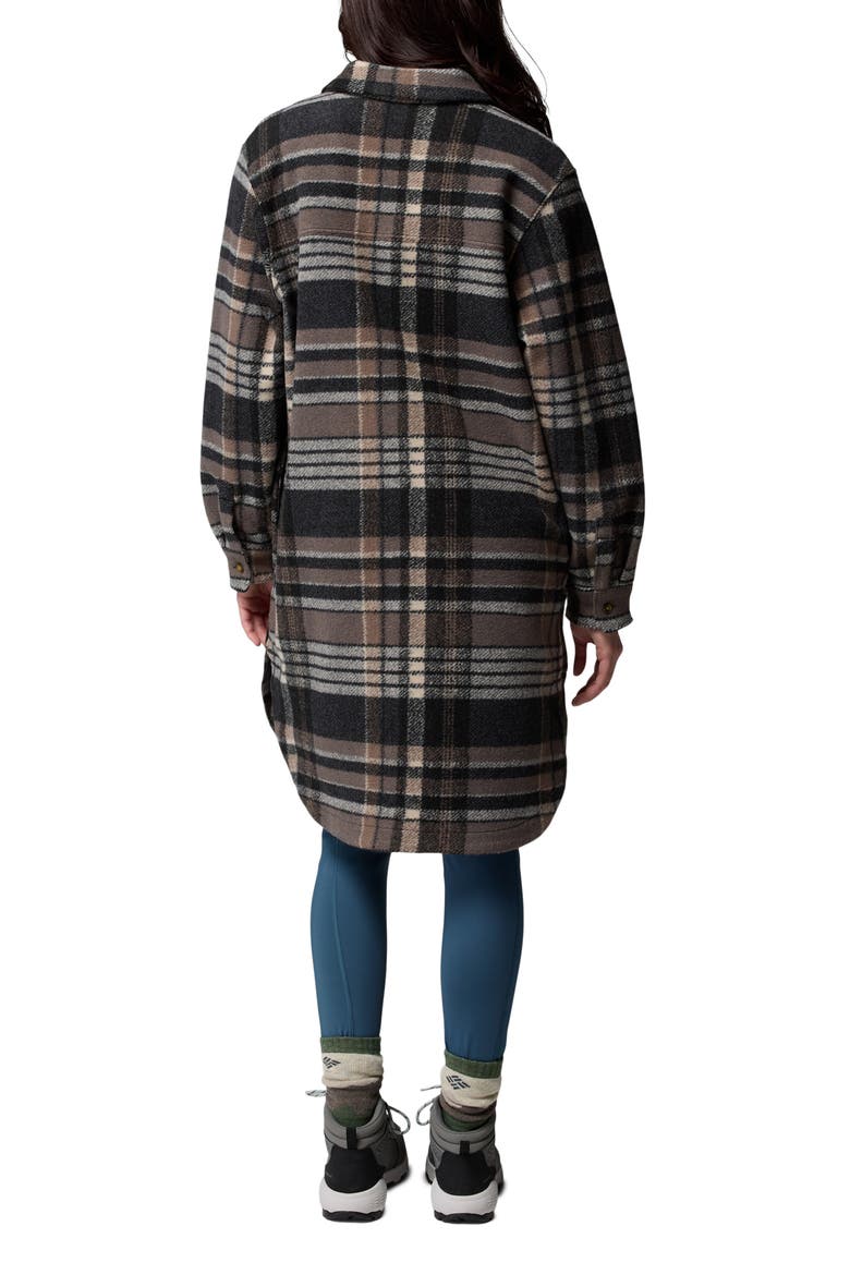Wildest Venture™ Fleece Coat, Alternate, color, BLACK VAGABOND PLAID