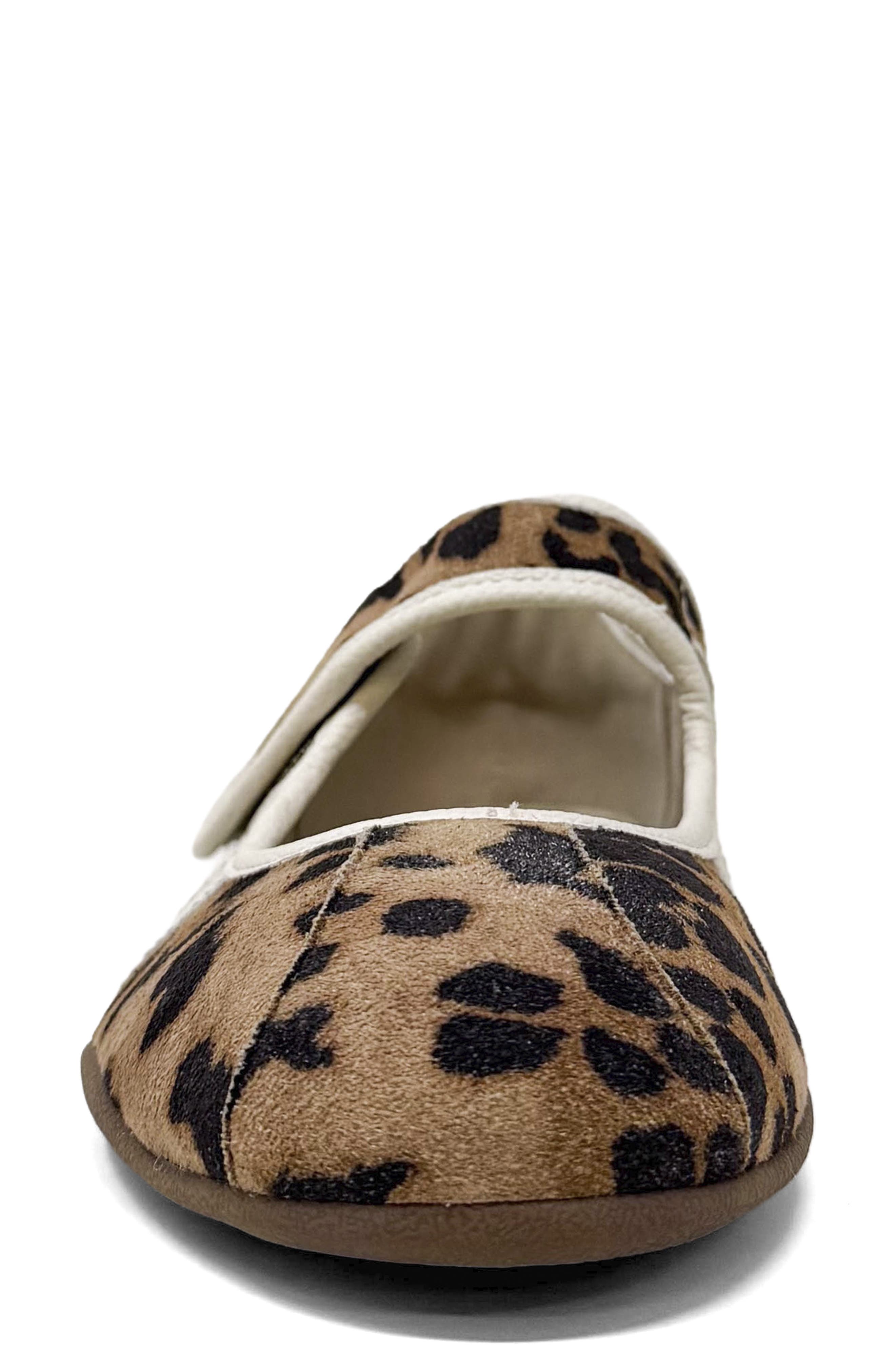 Peyton Faux Leather Mary Jane Sneaker, Alternate, color, LEOPARD
