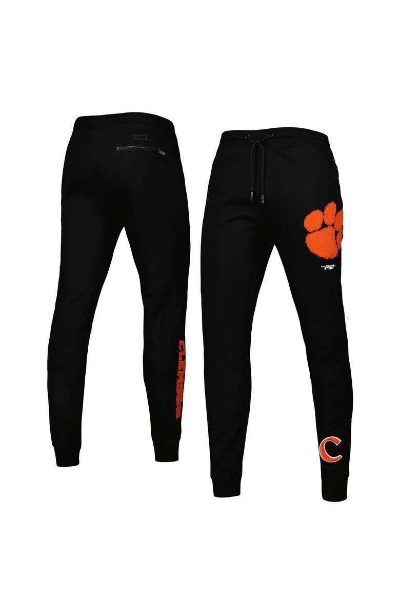 PRO STANDARD Men's Pro Standard Black Clemson Tigers Classic DK Jogger Pants, Main, color,