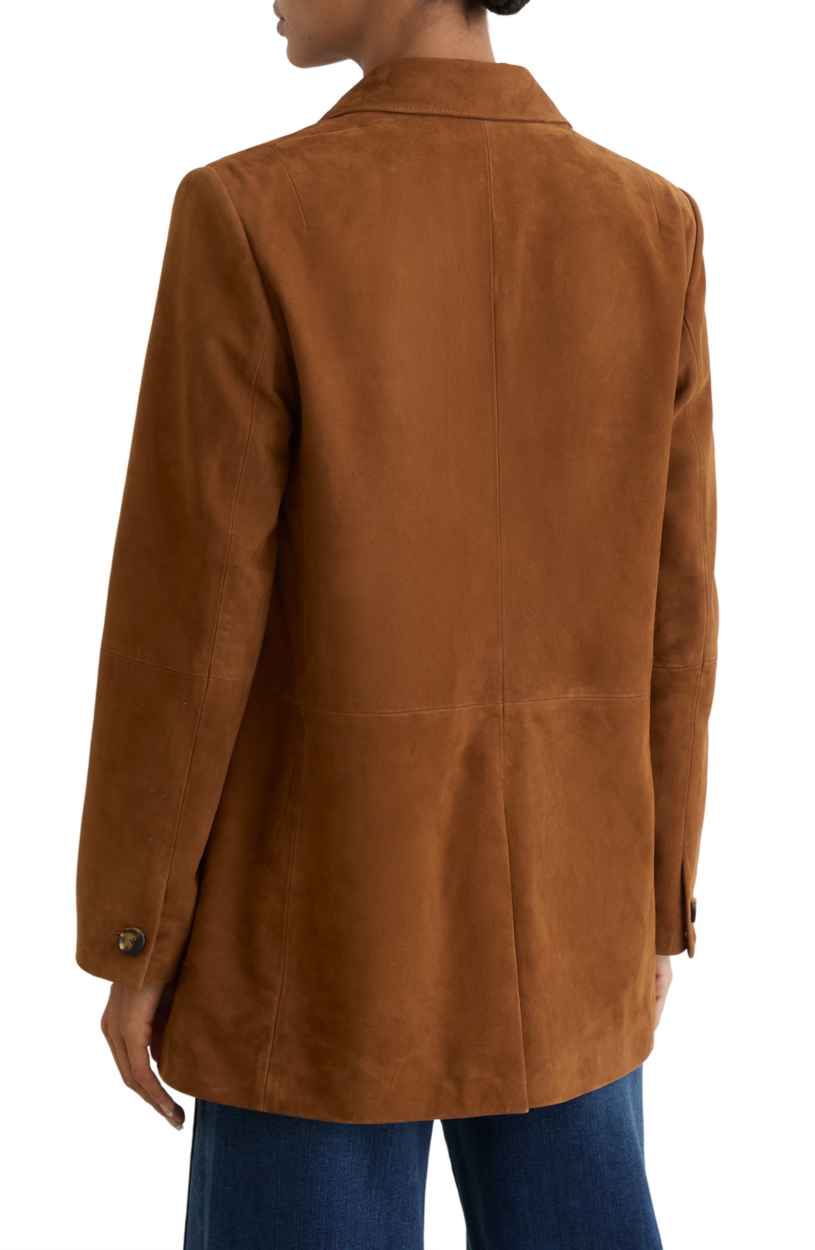 Cass Genuine Suede Blazer - image 2