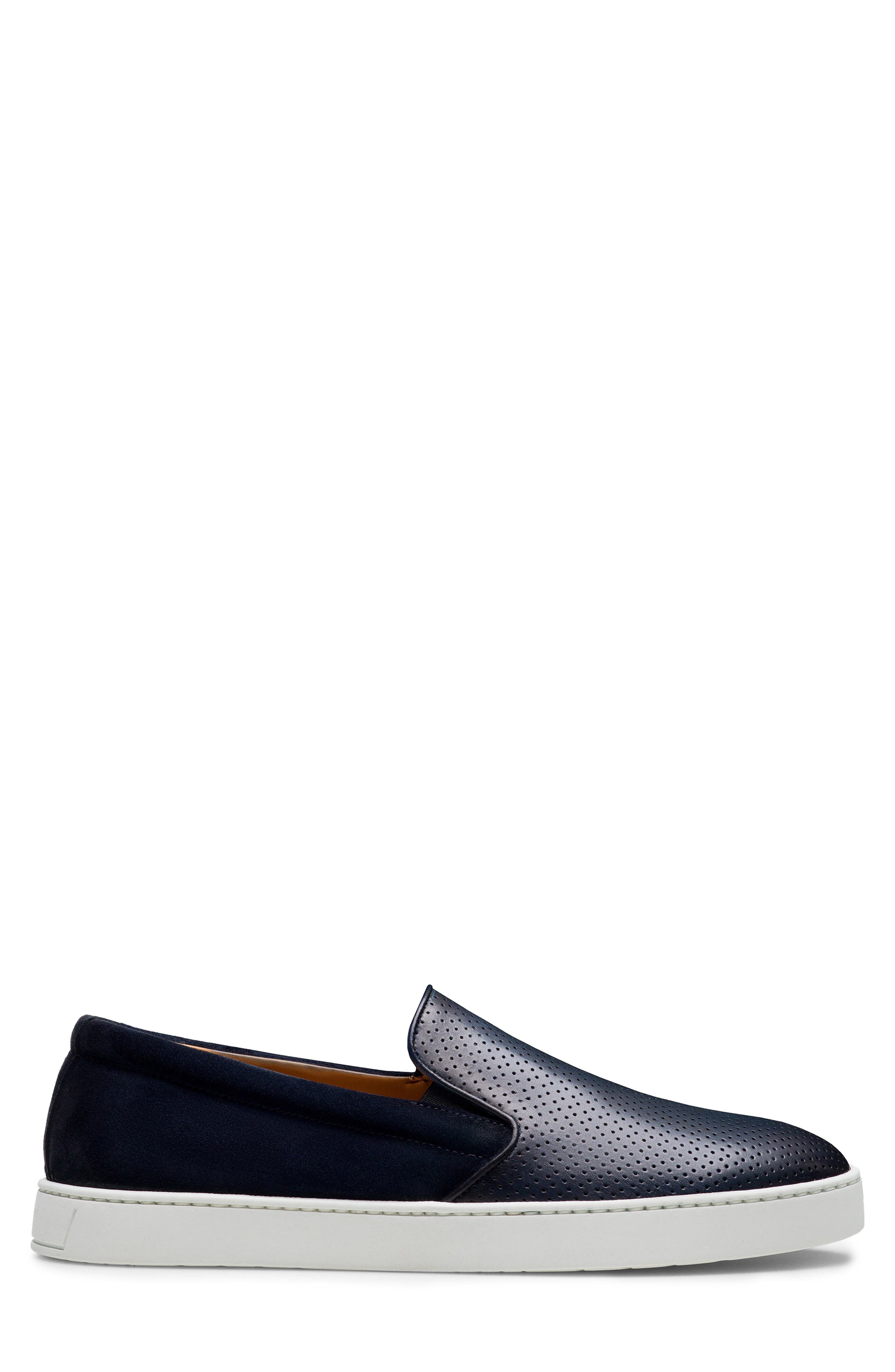 Magnanni Costa Slip-On Sneaker, Alternate, color, Navy