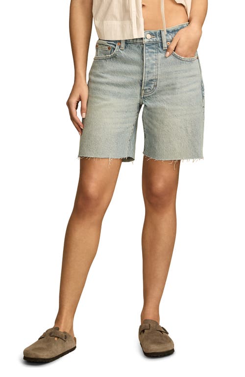 LUCKY BRAND LUCKY BRAND '90S LOOSE CUTOFF DENIM SHORTS 