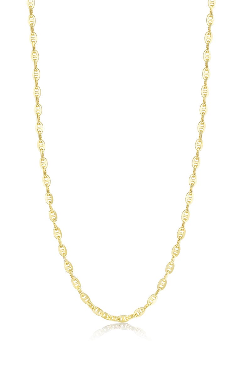Lucy Small Chain Necklace, Main, color, GOLD