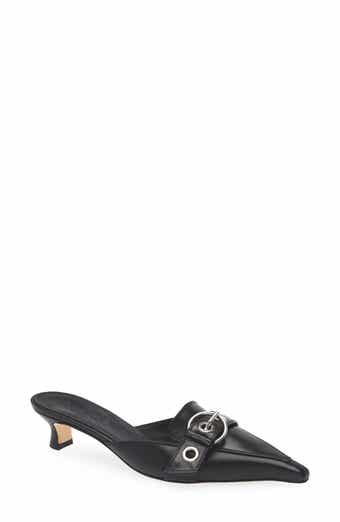 aeyde Danielle Grosgrain Pointed Toe Mule