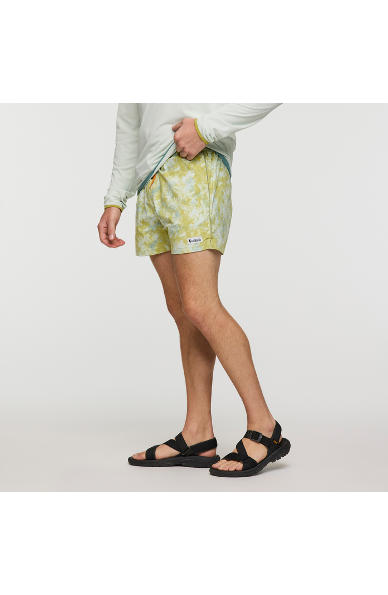 Cotopaxi Brinco 5" Short - Print - Men's, Alternate, color, Galactic Lemongrass