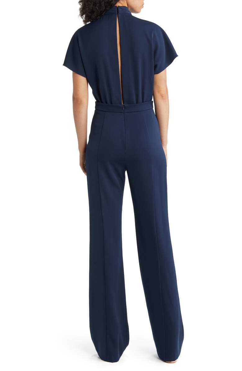 Black Halo Estella Short Sleeve Jumpsuit, Alternate, color, 