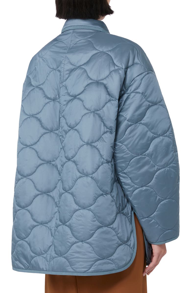 MM by Max Mara Zante Quilted Jacket, Alternate, color, Avio