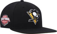 '47 Men's '47  Black Pittsburgh Penguins Sure Shot Captain Snapback Hat
