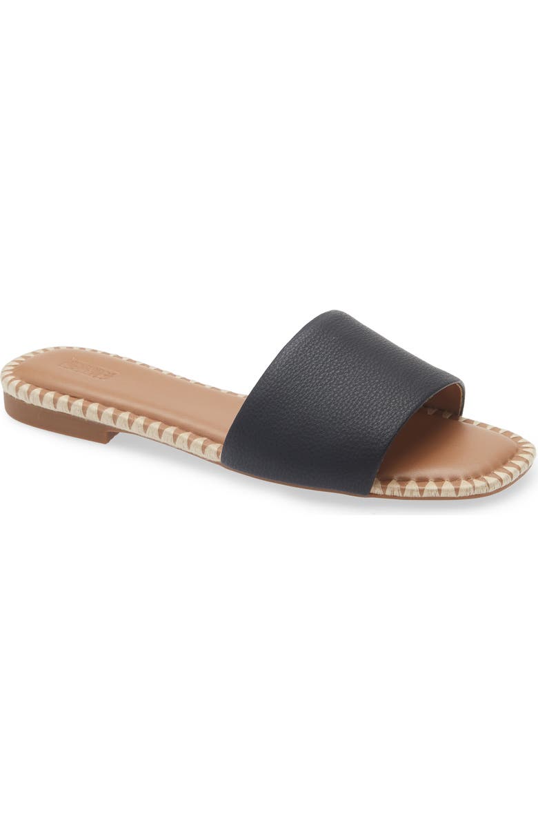 NORDSTROM RACK Cora Slide Sandal, Main, color, Black