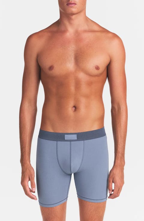 3-Pack Stretch Cotton & Modal Boxer Briefs