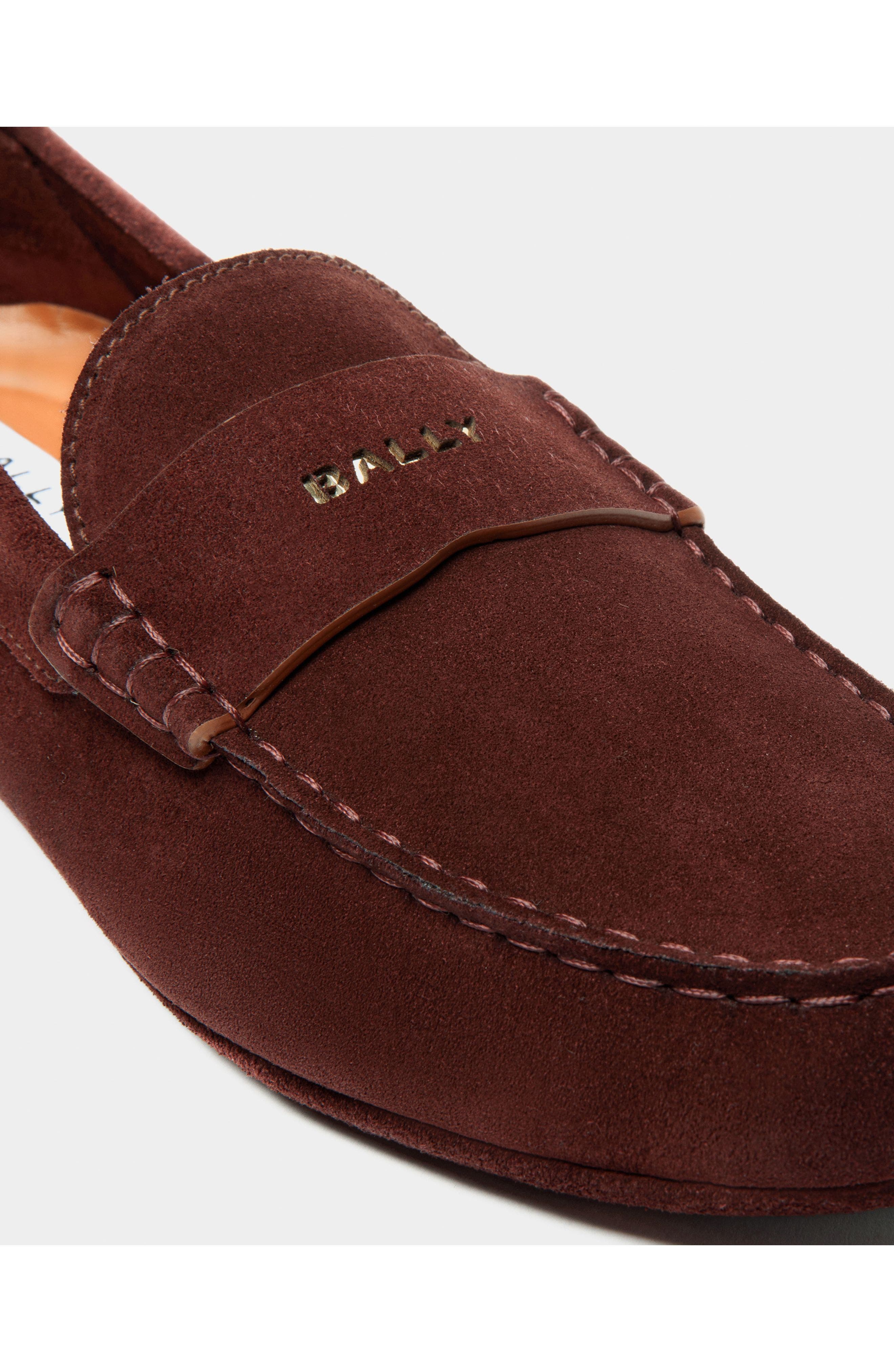 Bally Kerbs Driver in Suede, Alternate, color, 