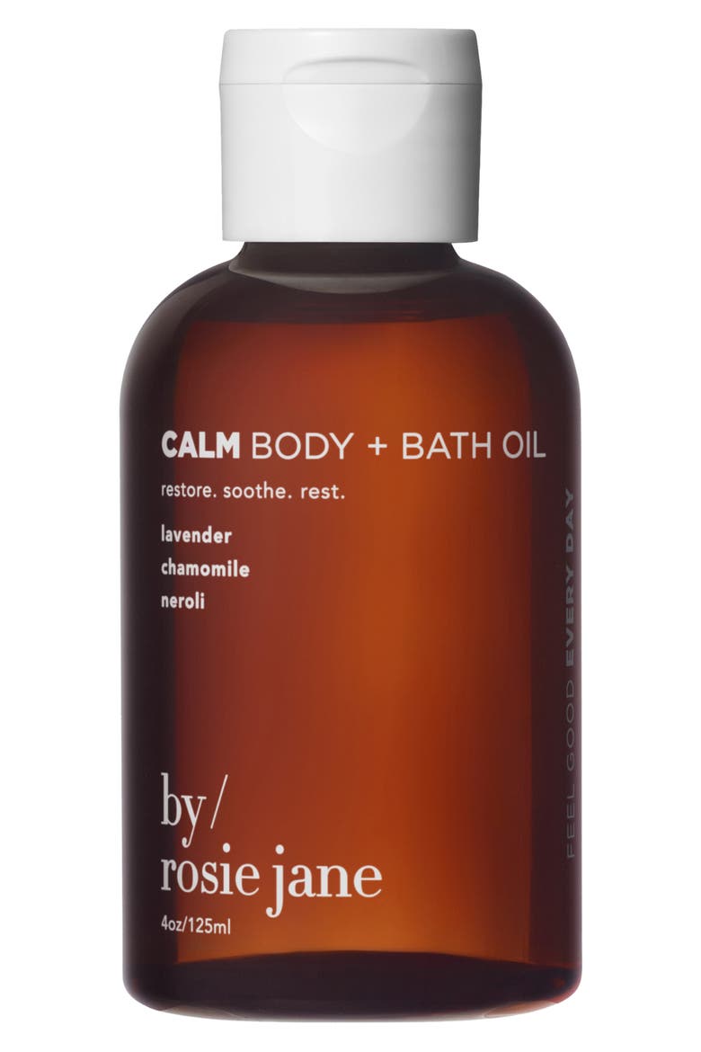 Calm Body & Bath Oil, Main, color, NO COLOR