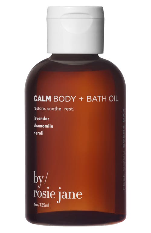By Rosie Jane Calm Body & Bath Oil In Transparent