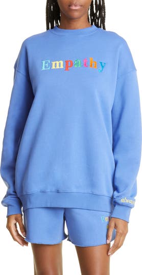 Empathy Oversized Crewneck Sweatshirt