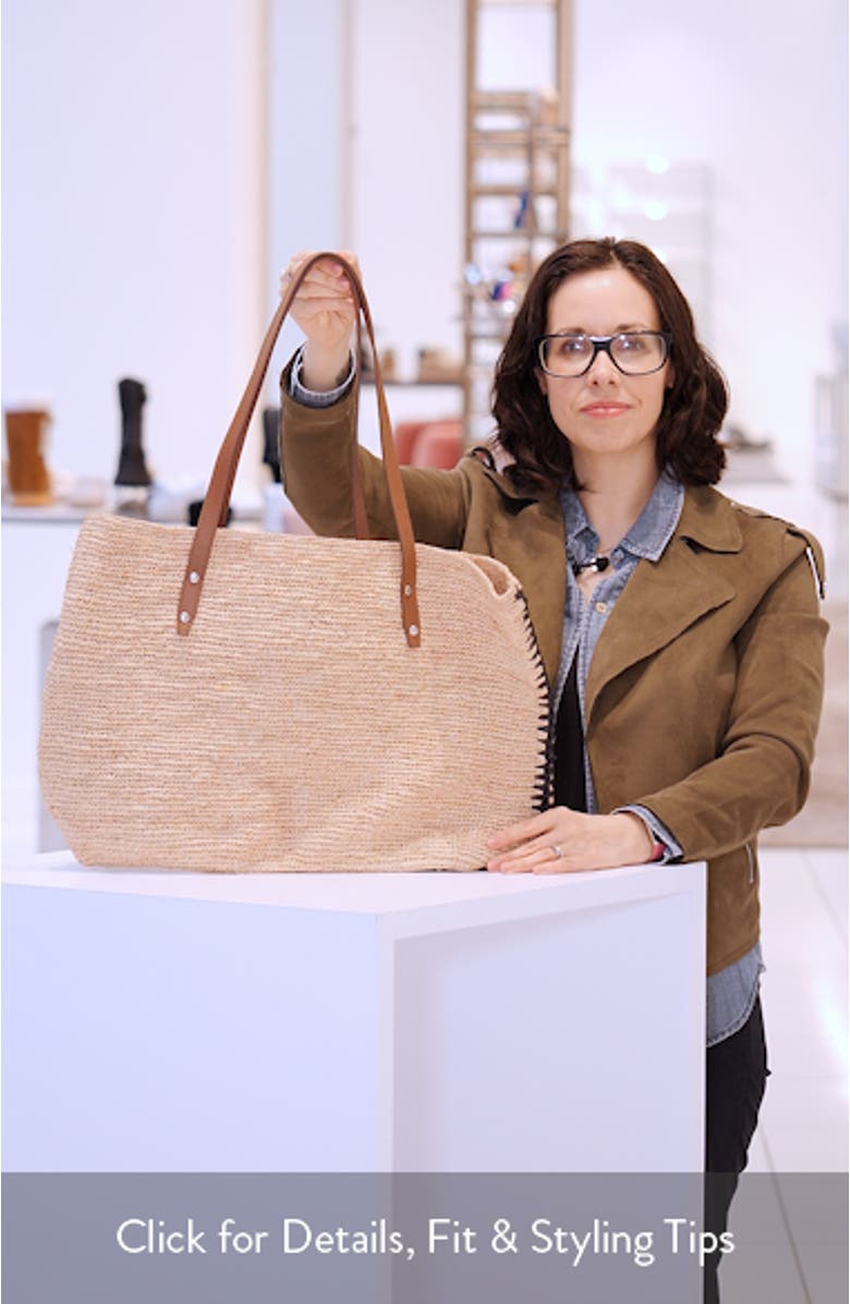 Ingrid Daily Straw Tote