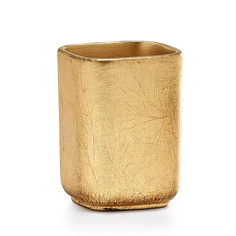 Ava Gold Brush Holder