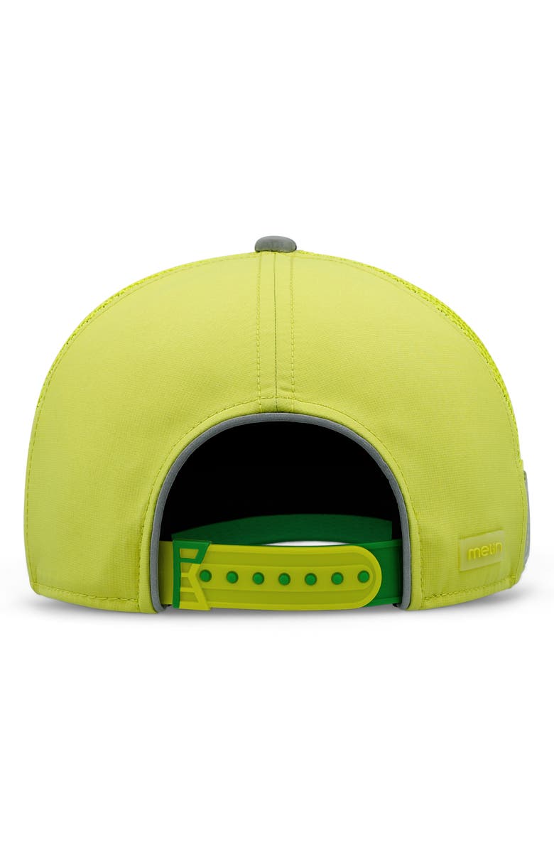 Melin Odysea Hydro Performance Snapback Hat, Alternate, color, Safety Green