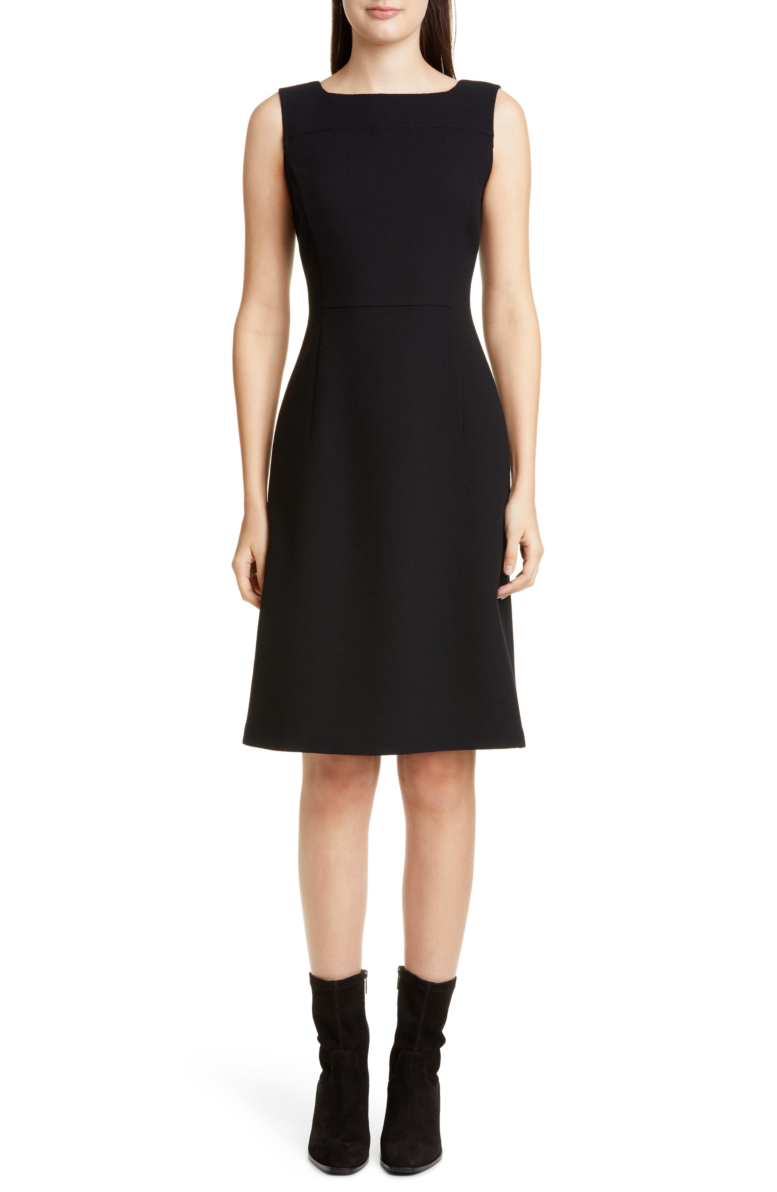 Lafayette 148 New York Jojo Wool Crepe Sheath Dress (Women) | Nordstrom