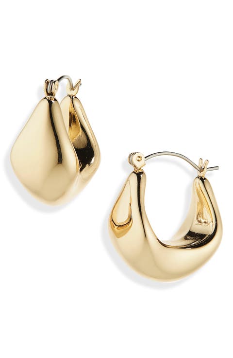 Basket Hoop Earrings