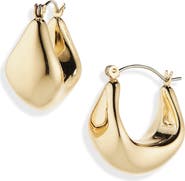 Cara Basket Hoop Earrings
