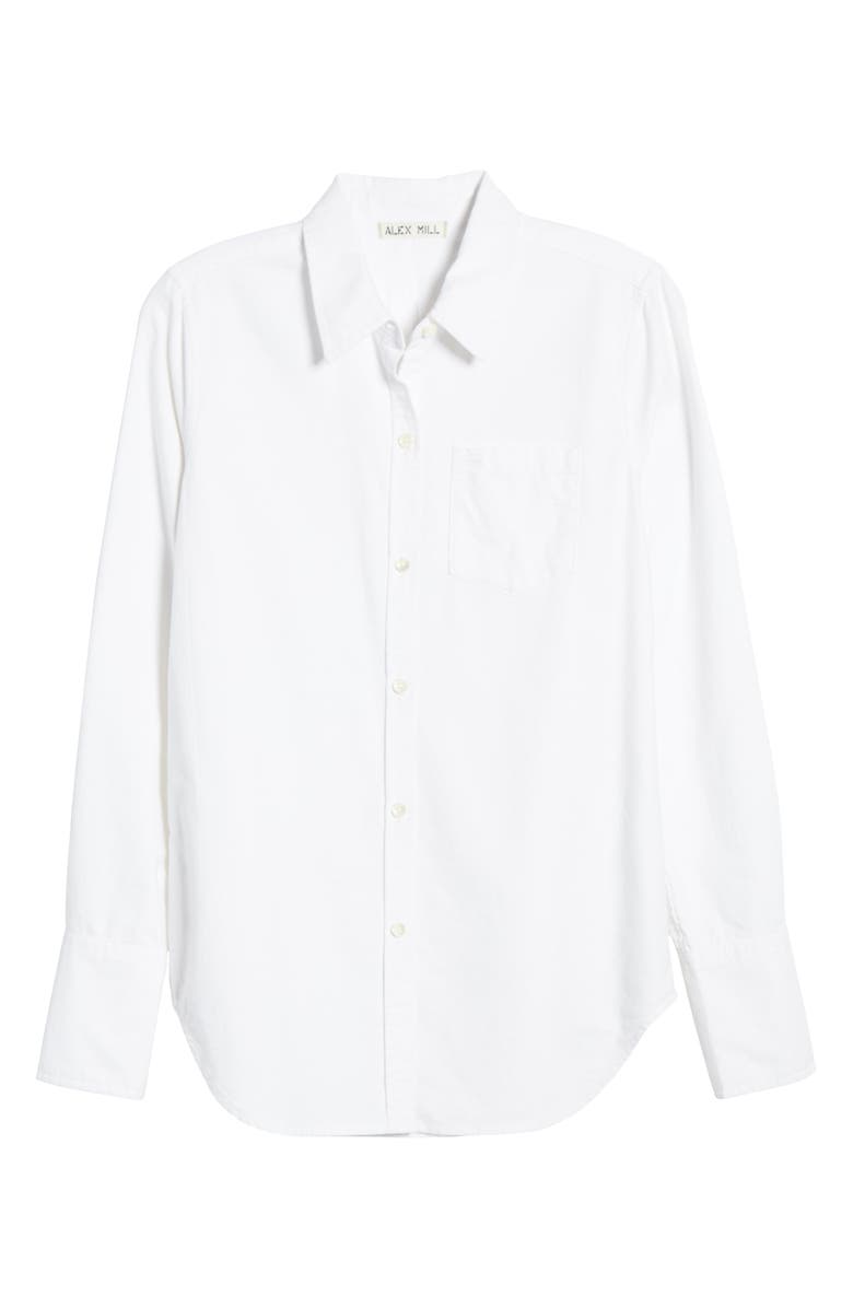 Alex Mill Standard Garment Dyed Oxford Shirt, Alternate, color,