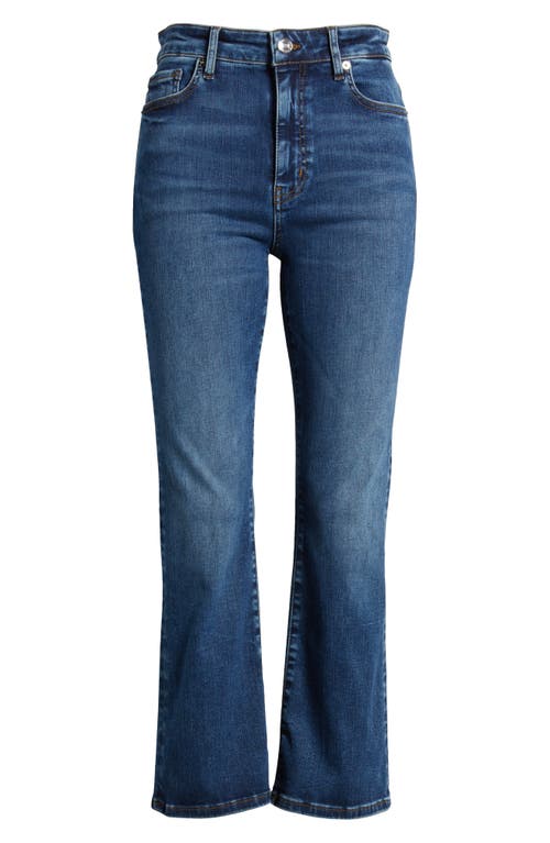 Frame Le Crop Mini Bootcut Jeans In Blue