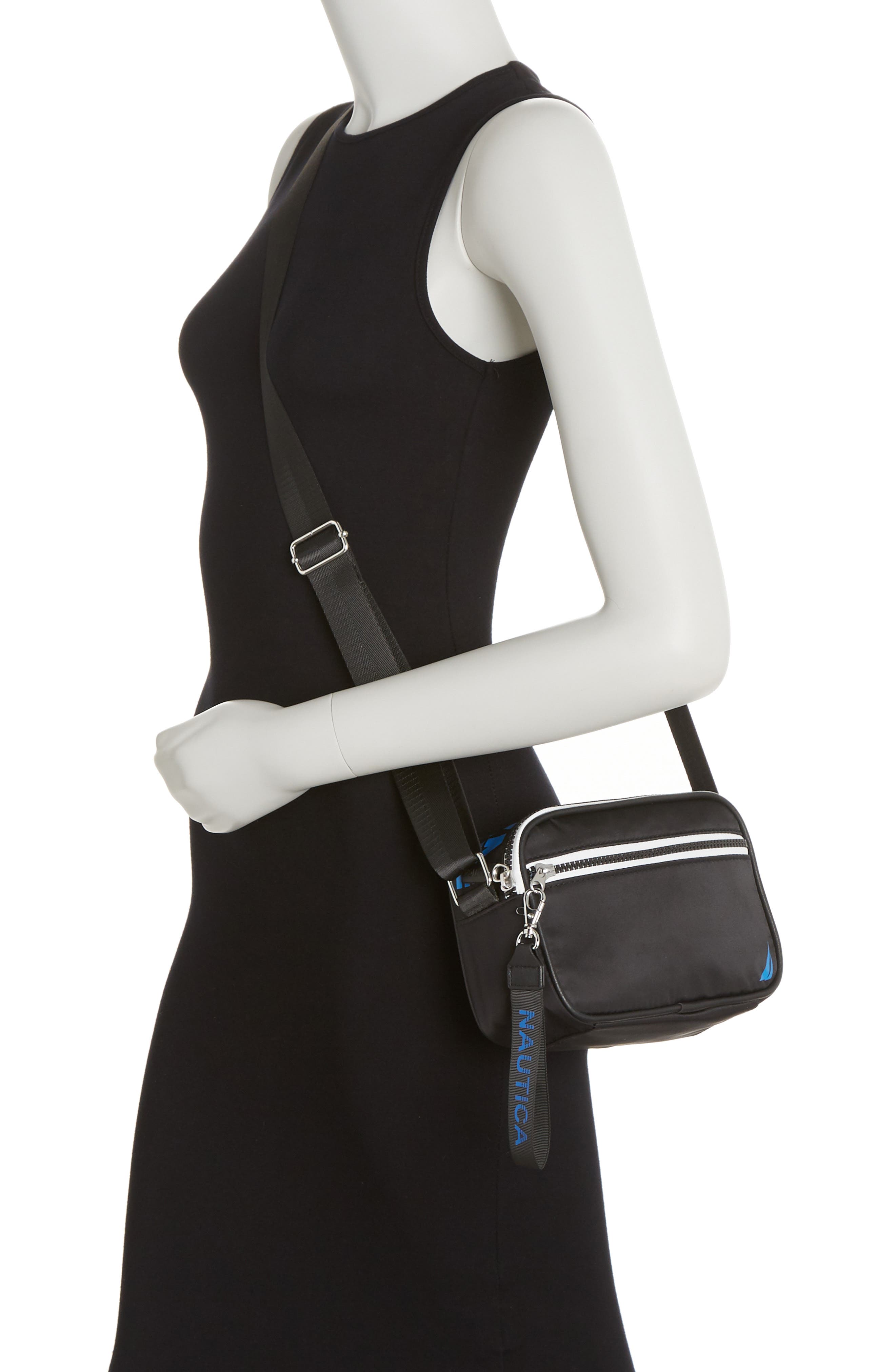 Nautica Travel Nylon Crossbody, Alternate, color, 