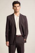 Nordstrom Henrik Trim Fit Solid Stretch Wool Suit Jacket