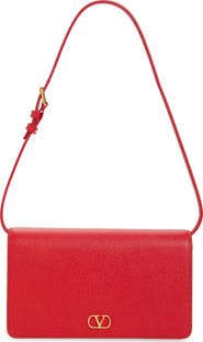 Valentino Garavani Mini VLOGO Leather Shoulder Bag