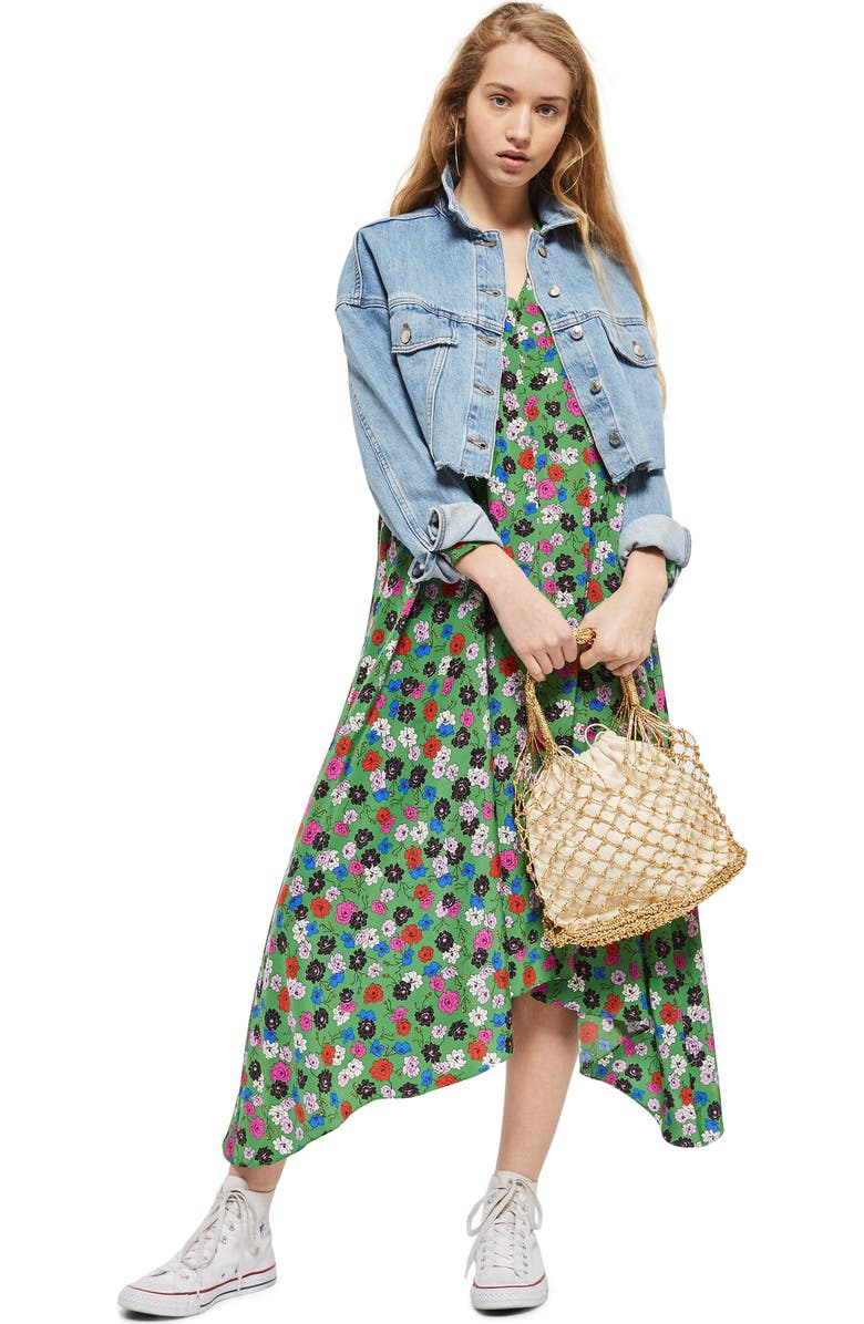 Topshop Shakira Woven Shopper, Alternate, color,