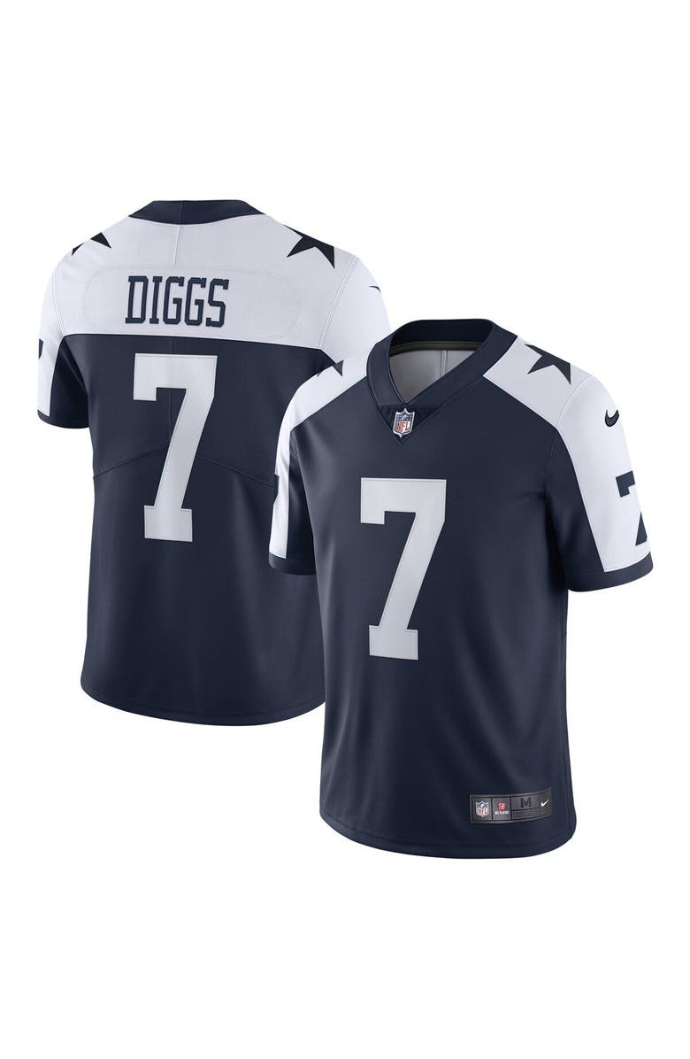 Nike Men's Nike Trevon Diggs Navy Dallas Cowboys Alternate Vapor Limited Jersey, Main, color, Navy
