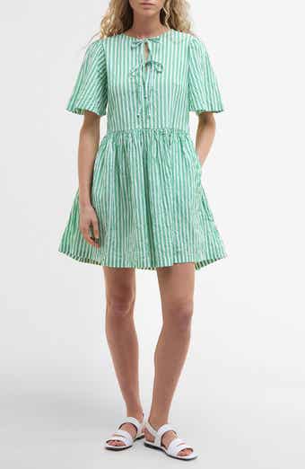 Barbour Daison Stripe Seersucker Minidress