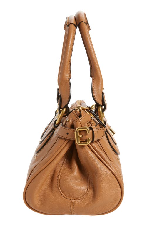 Chloé Womens Mustang Brown Paddington Leather Shoulder Bag