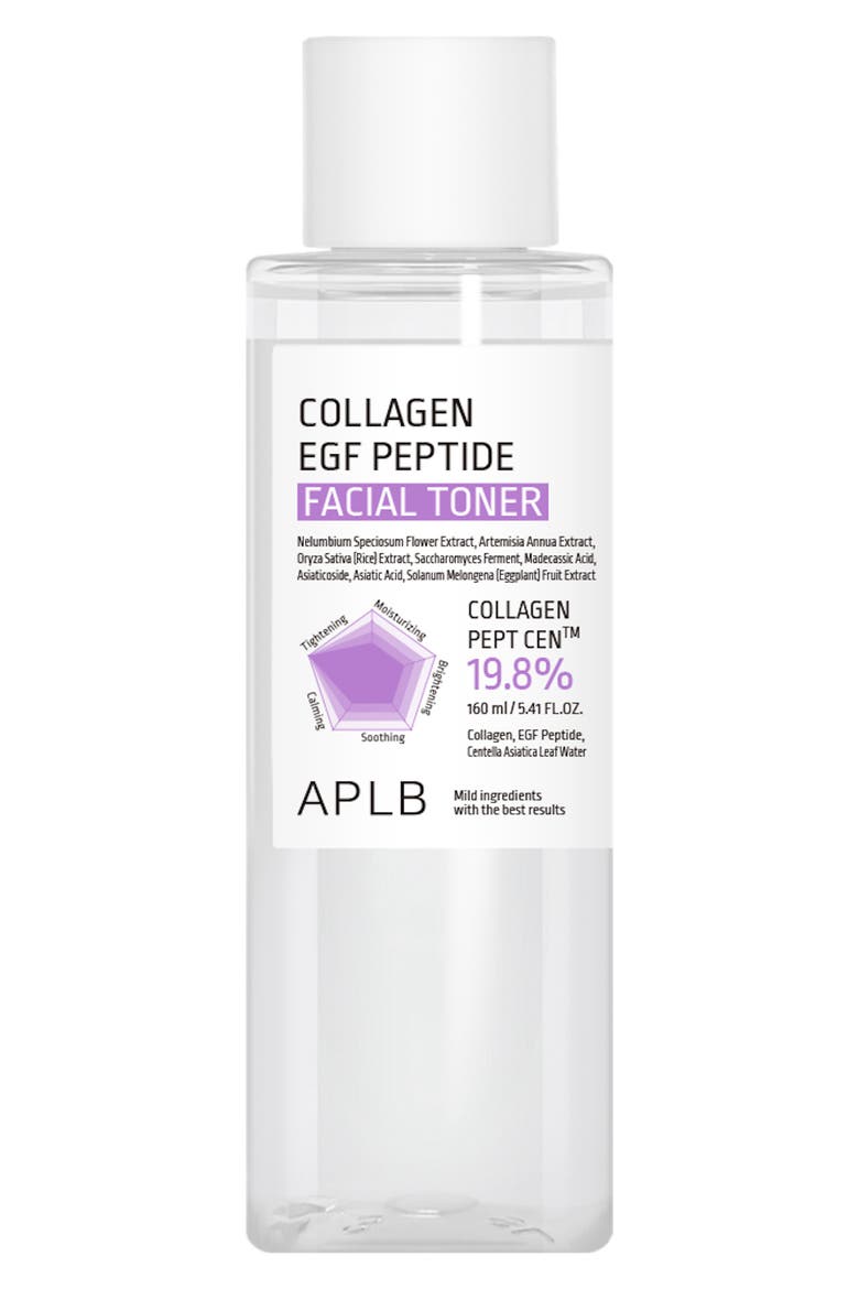 Collagen EGF Peptide Facial Toner, Main, color, NO COLOR