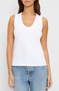 Michael Stars Brynn Scoop Neck Muscle Tank
