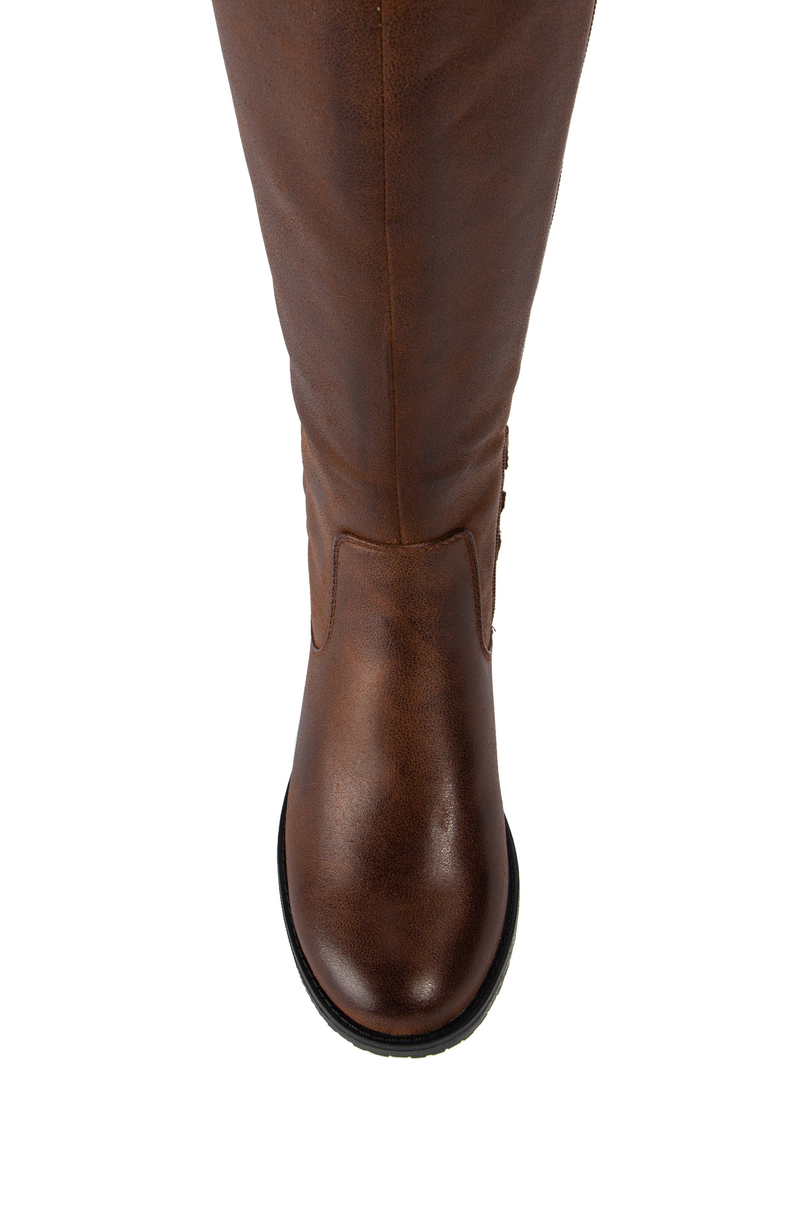 Ornella Riding Boot, Alternate, color, BRUSH BROWN