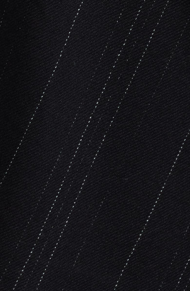 COS Drape Pinstripe Wool Blend Blazer, Alternate, color, 