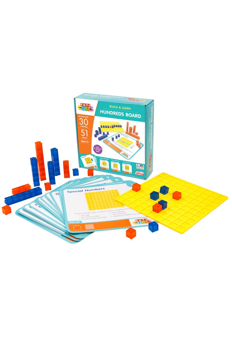 Mathcubes Board Activity Set, Alternate, color, Multicolored