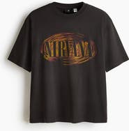 H&M Relaxed-Fit Printed Cotton T-Shirt