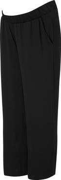 Isabella Oliver Bethany Maternity Cropped Wide-Leg Pant