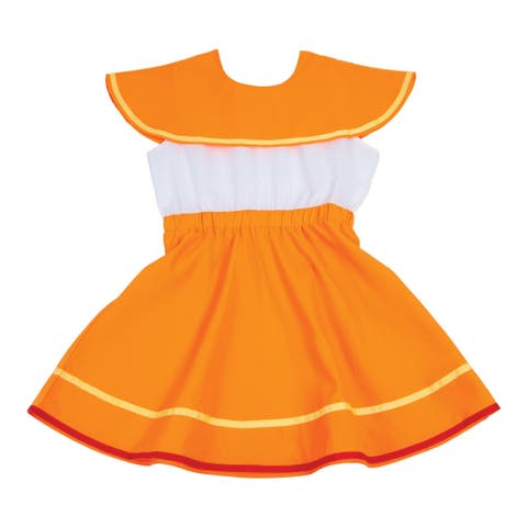 Festive Multiethnic Mexican Huipil Girl Garment