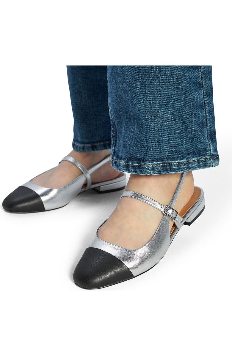 ALDO Sadey Slingback Mary Jane Cap Toe Flat, Alternate, color,