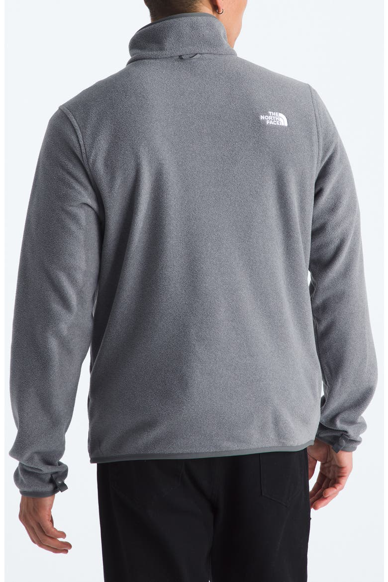 Glacier Fleece Jacket, Alternate, color, TNF MID GREY HEATHER