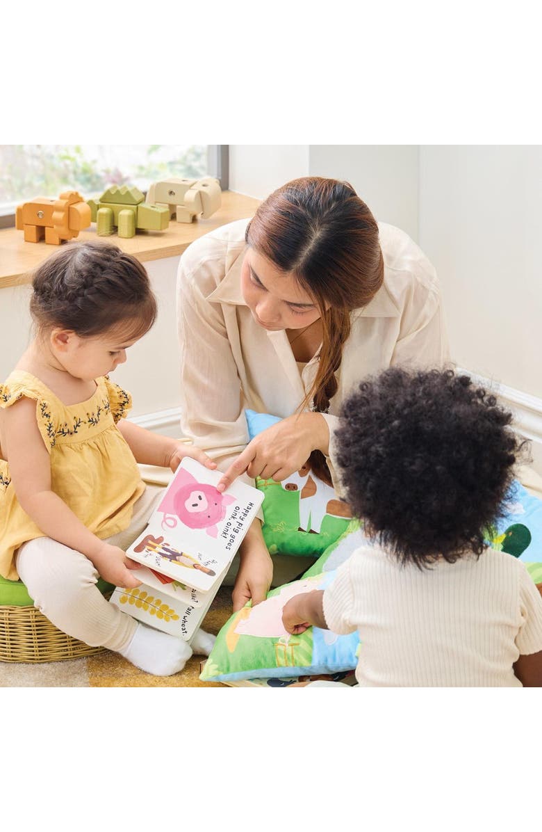 Kaplan Early Learning Company Farm Animal Pillows - Set of 5, Alternate, color, Multicolored