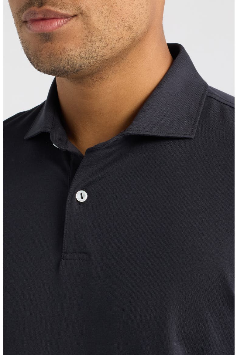 Crown Crafted Albatross Performance Polo, Alternate, color, BLACK