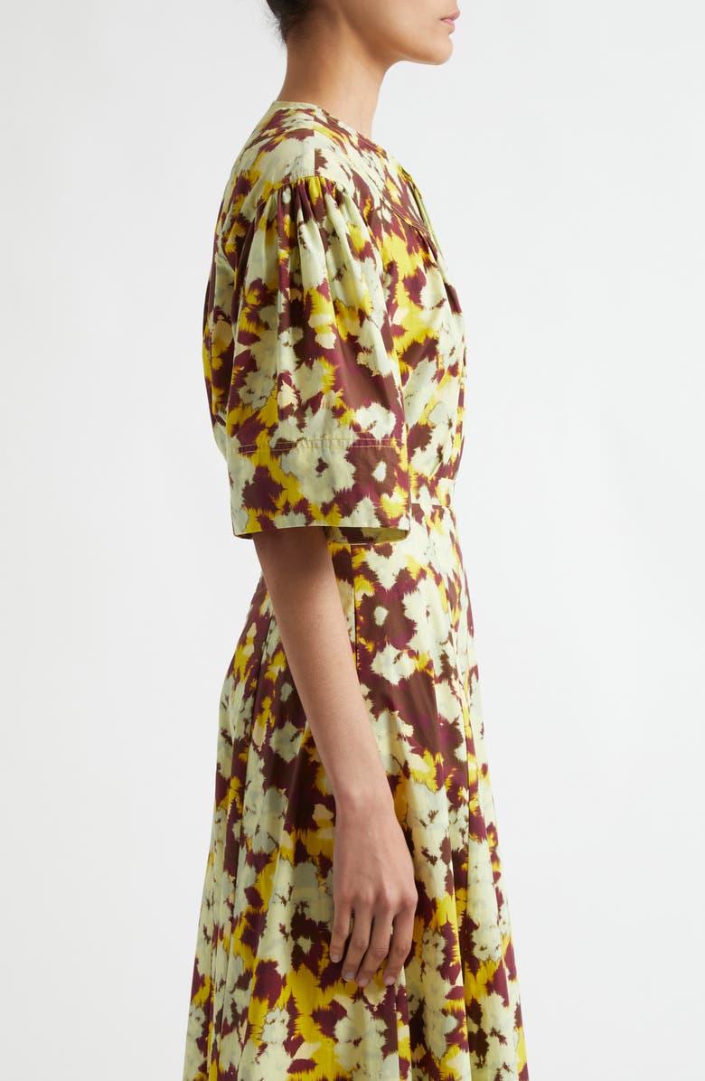 Ulla Johnson Lux Print Crop Top, Alternate, color, Acacia