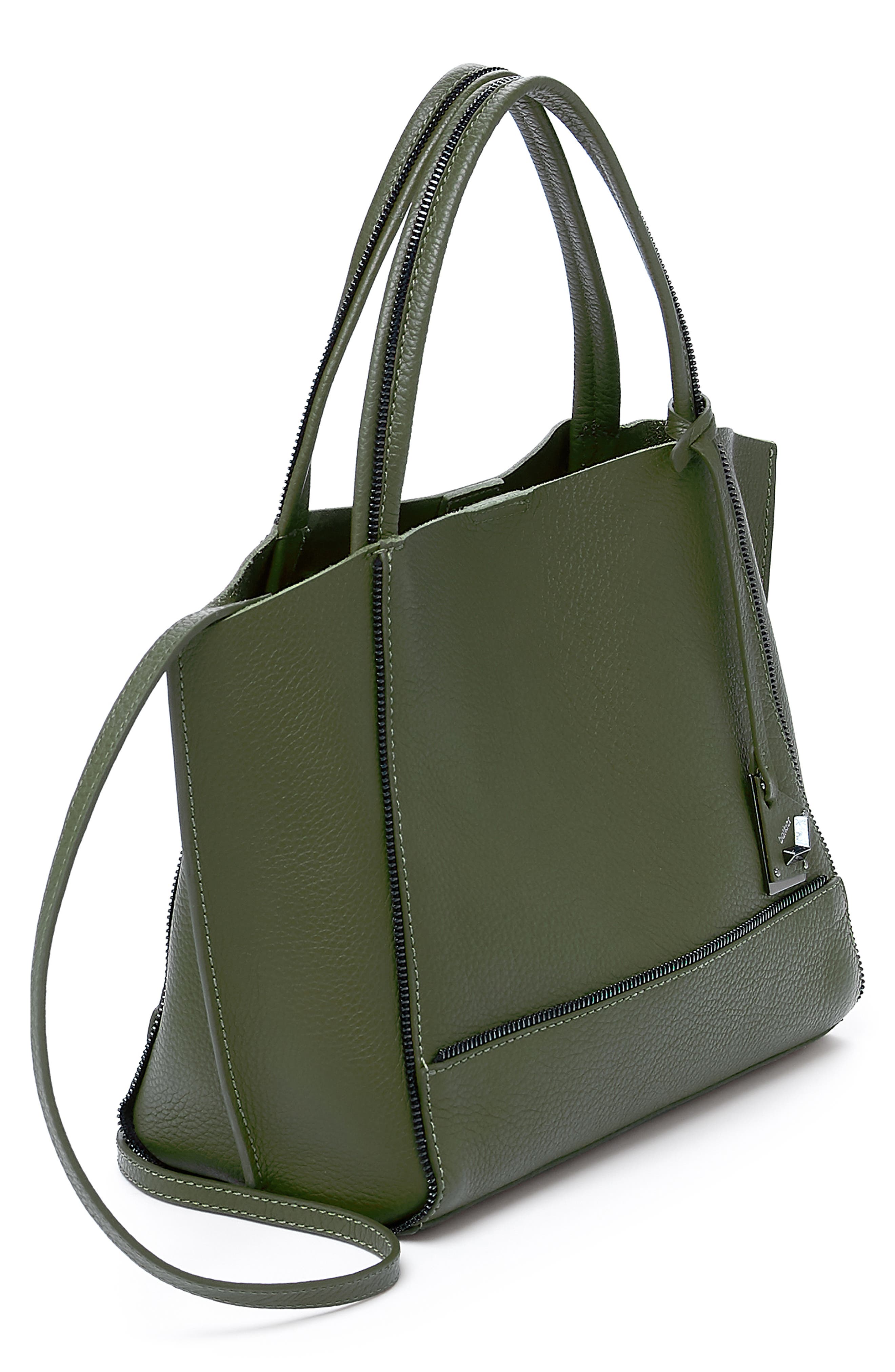 Botkier Soho Bite Size Leather Tote Bag, Alternate, color, 
